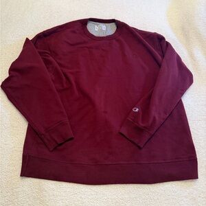 Champion Burgundy Crewneck Sweater 2X